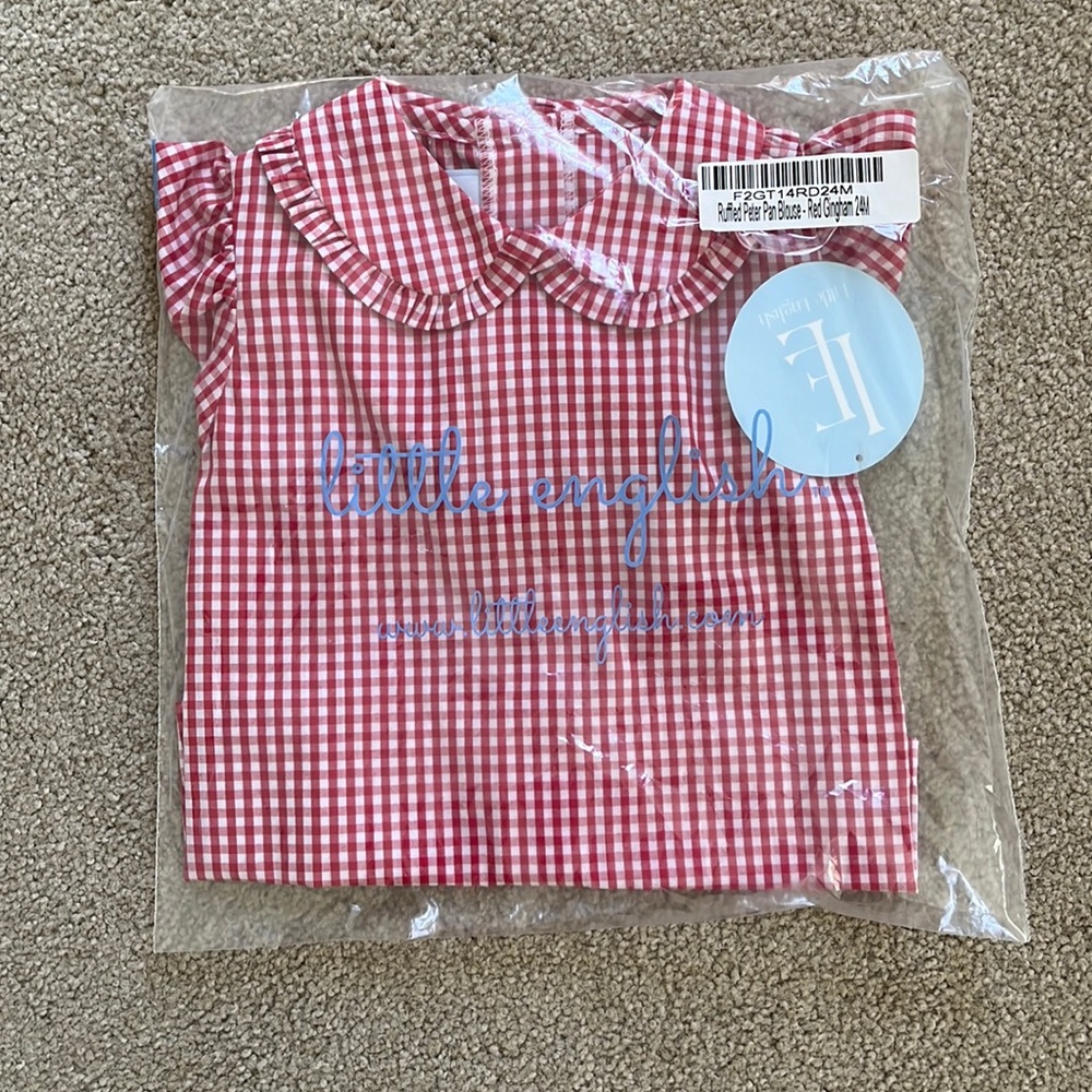 Ruffled Peter Pan Blouse